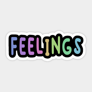 Feelings Sticker